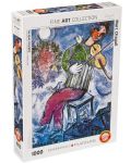 Puzzle Eurographics de 1000 piese – Violonist, Mark Chagall - 1t