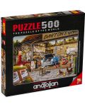 Puzzle Anatolian de 500 piese - Garajul lui Dayton, Hiro Tanikava - 1t
