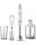 Blender de mână Philips - ProMix HR2545/00, 700W, 2 viteze, alb - 1t