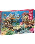 Puzzle Cherry Pazzi 500 bucăți - The Living Reef - 1t