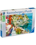 Puzzle Ravensburger de 1500 de piese - Romantism în Chinkue Terre - 1t