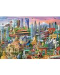 Puzzle Educa din 1500 de piese - Asia Landmarks - 2t