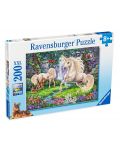 Puzzle Ravensburger de 200 XXL piese -Unicorni mistici - 1t