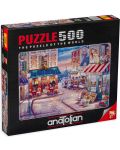 Puzzle Anatolian de 500 piese - Cafenea pentru intalniri, John O'Briyen - 1t
