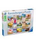 Puzzle Ravensburger de 1500 piese - Coastal Collage - 1t