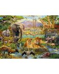 Puzzle Ravensburger de 200 XXL piese - Animals Of The Savanna - 2t