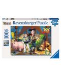 Puzzle Ravensburger 100 de piese - Disney Pixar: Jocul de jucării - 1t