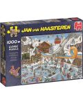 Puzzle Jumbo de 1000 piese - Jocuri de iarna - 1t