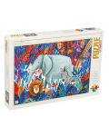 Puzzle D-Toys de 1000 piese – Elefant, Andrea Kurti - 1t