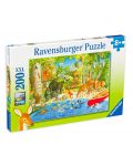Puzzle Ravensburger de 200 piese - Prietenii din padure - 1t