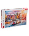 Puzzle Trefl din 500 de piese - Amsterdam, Olanda - 1t