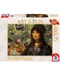 Puzzle Schmidt de 1000 de bucăți - Mona Lisa 2024 - 1t