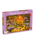 Puzzle Schmidt de 150 piese - Animale africane - 1t