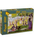  Puzzle Gold Puzzle de 1000 pieseи - A Sunday Afternoon on the Island of La Grande Jatte - 1t