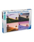 Puzzle Ravensburger din 2000 de piese - Copaci și munți - 1t