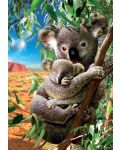 Puzzle Educa de 500 piese - Mom and Baby Koala - 2t