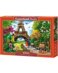 Puzzle Castorland din 1000 de piese - Primăvară în Paris - 1t