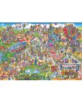 Puzzle Gibsons din 1000 de piese - Haos de vară - 2t