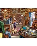 Puzzle White Mountain de 1000 piese -Old Book Store - 2t
