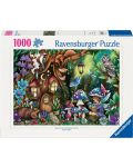 Puzzle Ravensburger din 1000 piese - În pădurea magică - 1t