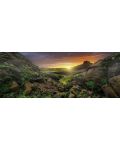 Puzzle panoramic Ravensburger de 1000 piese - Soare deasupra Islandei - 2t