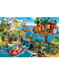 Puzzle Playmobil Schmidt de 150 piese - Casa in copac, cu figurina Playmobil - 2t