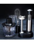 Blender de mână Gastronoma - 18210002, 100W, 1 viteză, argintiu/negru - 3t
