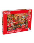 Puzzle Schmidt din 1000 de piese - Magazin de Coca Cola - 1t