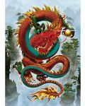Puzzle Educa de 500 piese - Good fortune Dragon - 2t