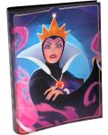 Mapă de stocare cărți Disney Lorcana The First Chapter: 10 Page Portfolio - The Evil Queen - 3t