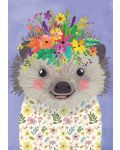 Puzzle Heye de 500 piese - Floral Friends Funny Hedgehog - 2t