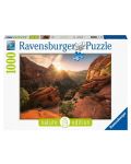 Puzzle Ravensburger de 1000 piese - Zion Canyon - 1t