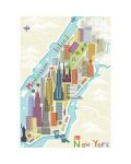 Puzzle Ravensburger de 99 piese - Manhattan, New York - 2t