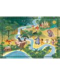 Puzzle  Clementoni din 1000 piese - Cartea junglei - 2t