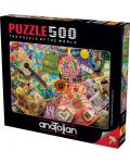 Puzzle Anatolian din 500 piese - 1960 an - 1t