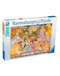 Puzzle  Ravensburger de 2000 piese - Cinderella - 1t