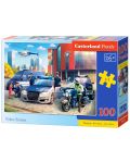 Castorland 100 de piese puzzle - Politia - 1t