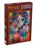 Puzzle Magnolia de 1000 piese - Frumusete feminina - 1t