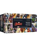 Puzzle panoramic de 9.000 de piese Trefl - Marvel: Din universul benzilor desenat - 1t