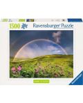 Puzzle Ravensburger  din  1500 piese - Curcubeu minunat - 1t