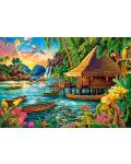 Puzzle Castorland din 1000 de piese - Insulă tropicală - 2t