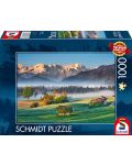 Puzzle Schmidt din 1000 de piese - Garmisch-Partenkirchen - 1t