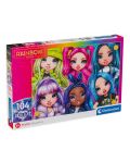 Puzzle Clementoni din 104 de piese - The girls of Rainbow High - 1t