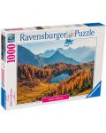 Puzzle Ravensburger 1000 de piese cu peisaj montan  - 1t