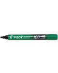 Marker permanent Pilot 100 - Verde - 1t