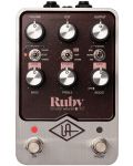 Pedală de efecte sonore Universal Audio - Ruby 63,  aurie/roșu - 1t