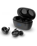 Casti wireless Philips - Upbeat, Bluetooth, negre - 1t