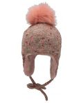 Pălărie de iarnă tricotată Sterntaler - Fetiță, 55 cm, 4-6 ani - 2t