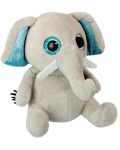 Jucărie de pluș Wild Planet - Elefant mic, 18 cm - 1t