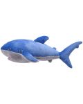 Jucărie de pluș Wild Planet - Rechin albastru, 40 cm - 1t